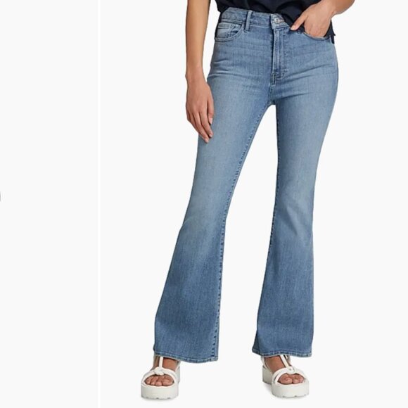 NEW FRAME Le Easy Flare Jeans in Anastisia women 725 5m3 - Picture 8 of 8